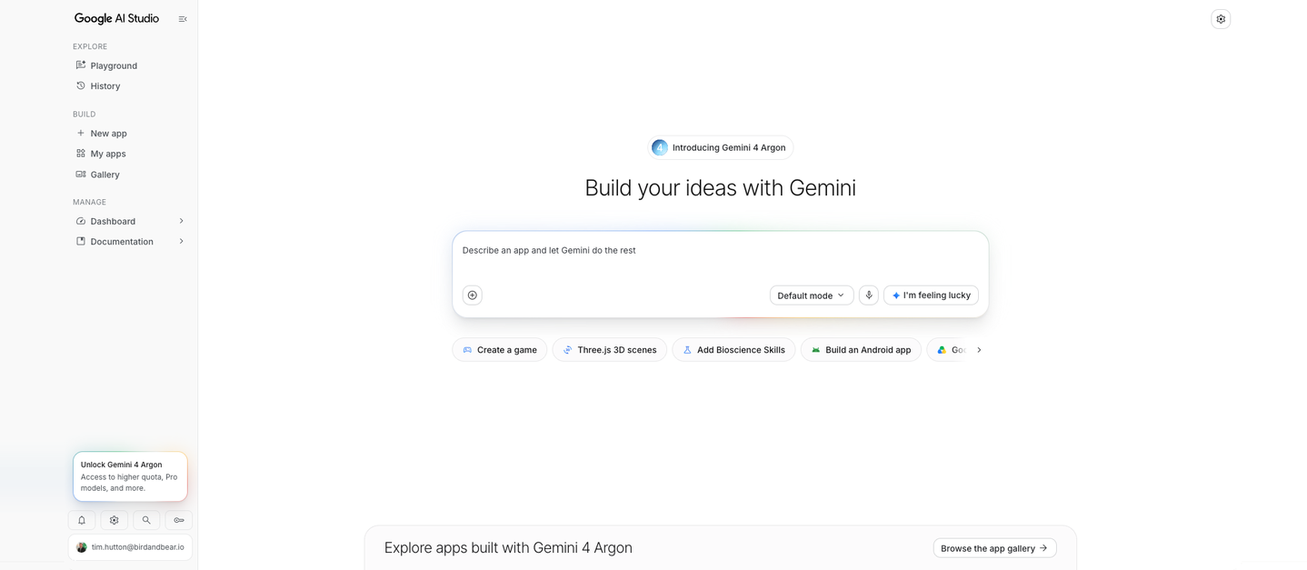 Gemini 4 Argon Released